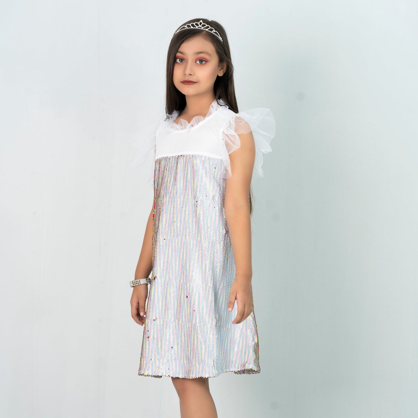 Girl Tunic- Rainbow