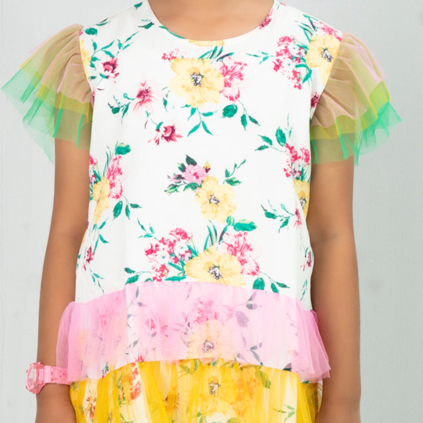 Girls Tunic- White