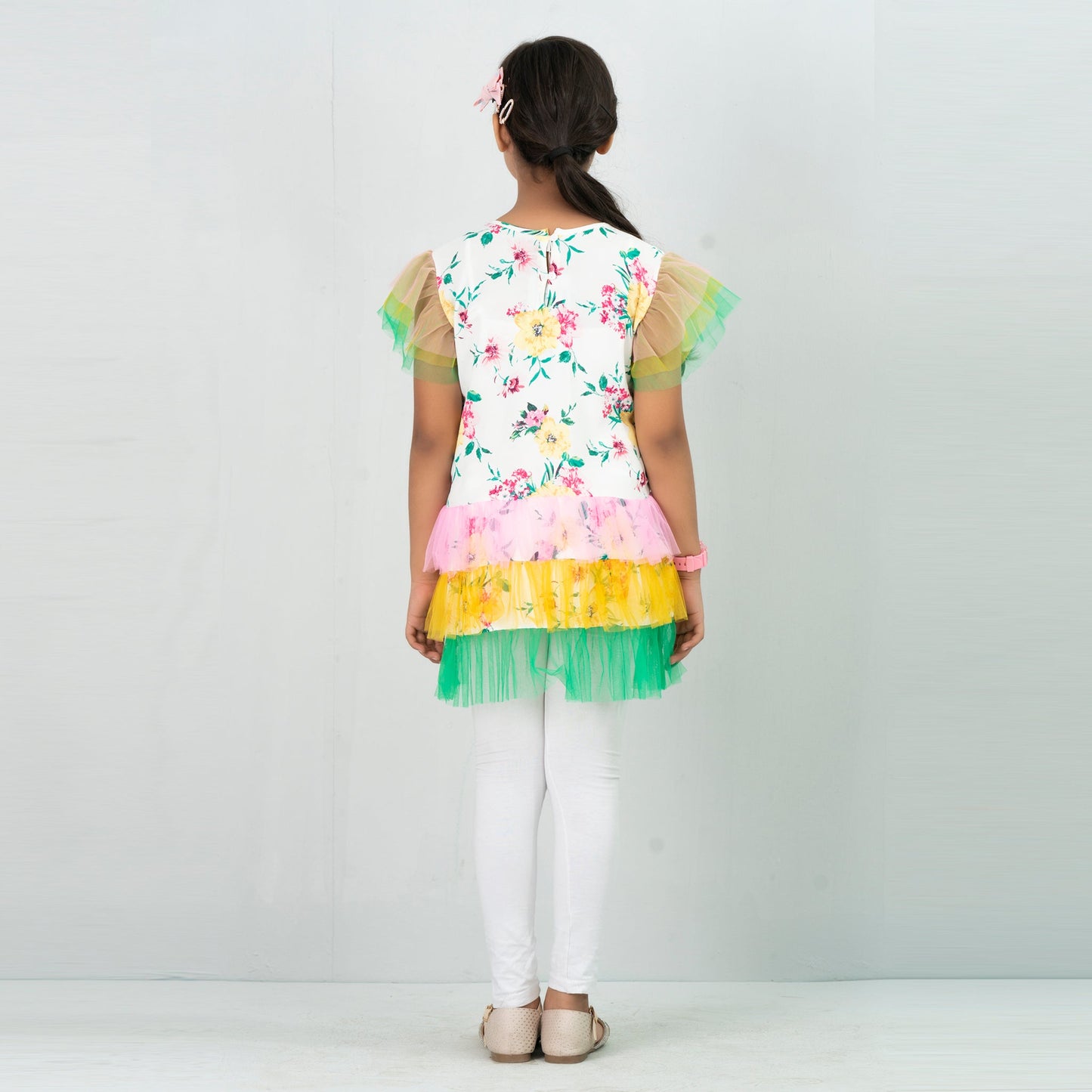 Girls Tunic- White
