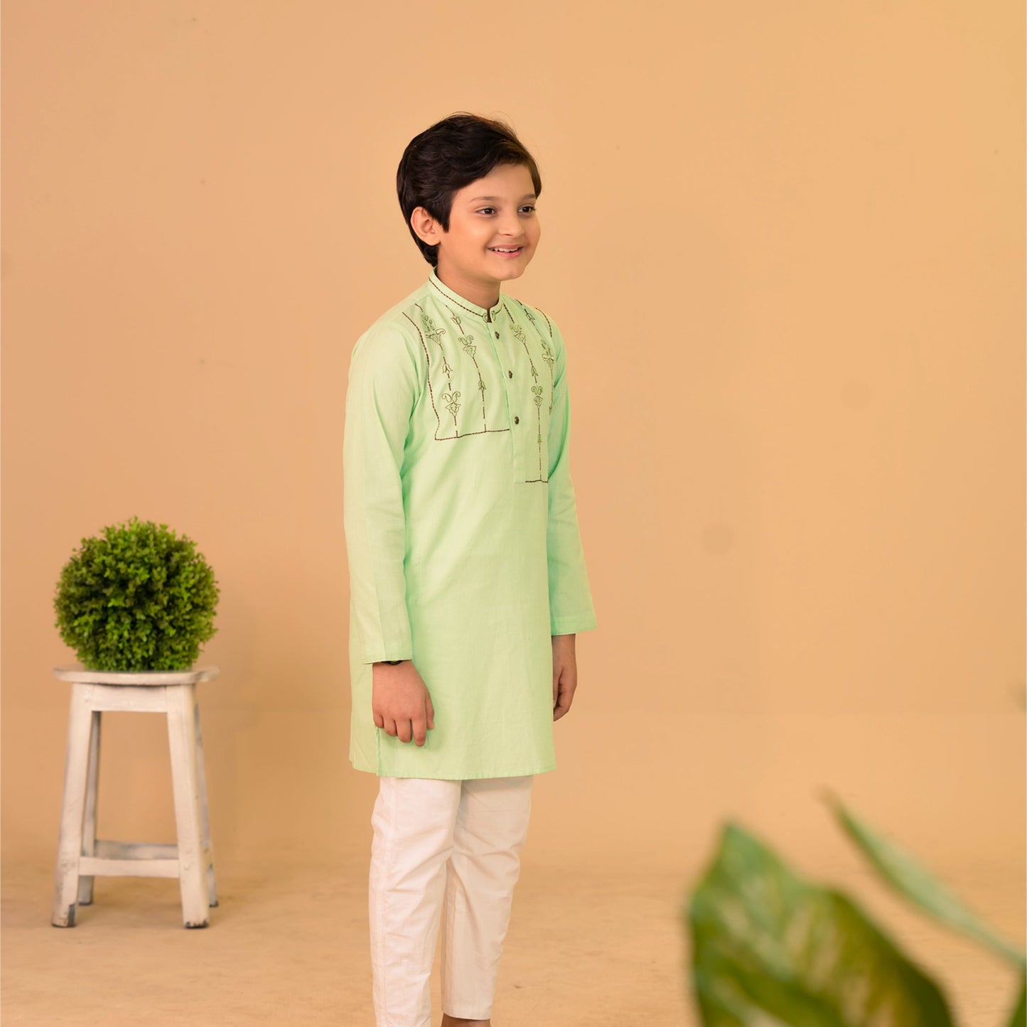 Boys Embroidery Panjabi-Past