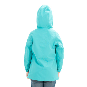 GIRLS WINDBREAKER-PEACOCK GREEN