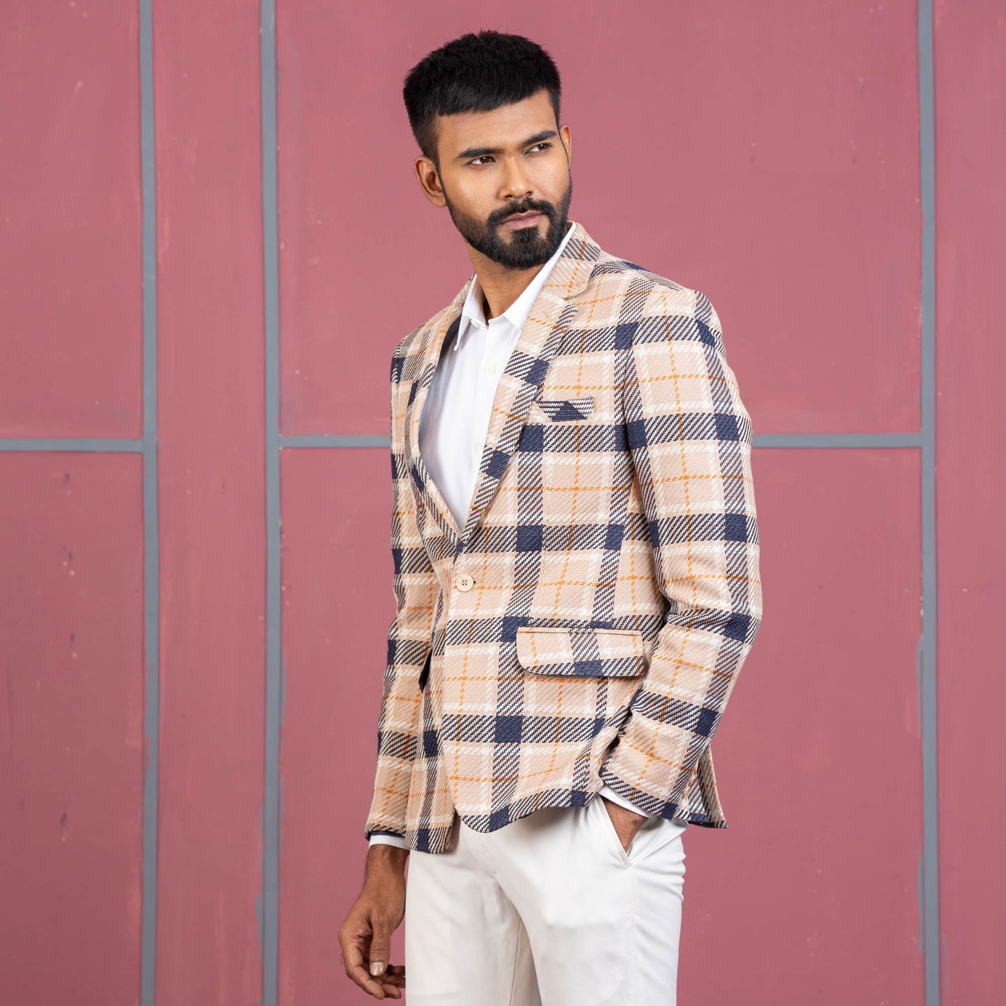 Mens Blazer- Beaver