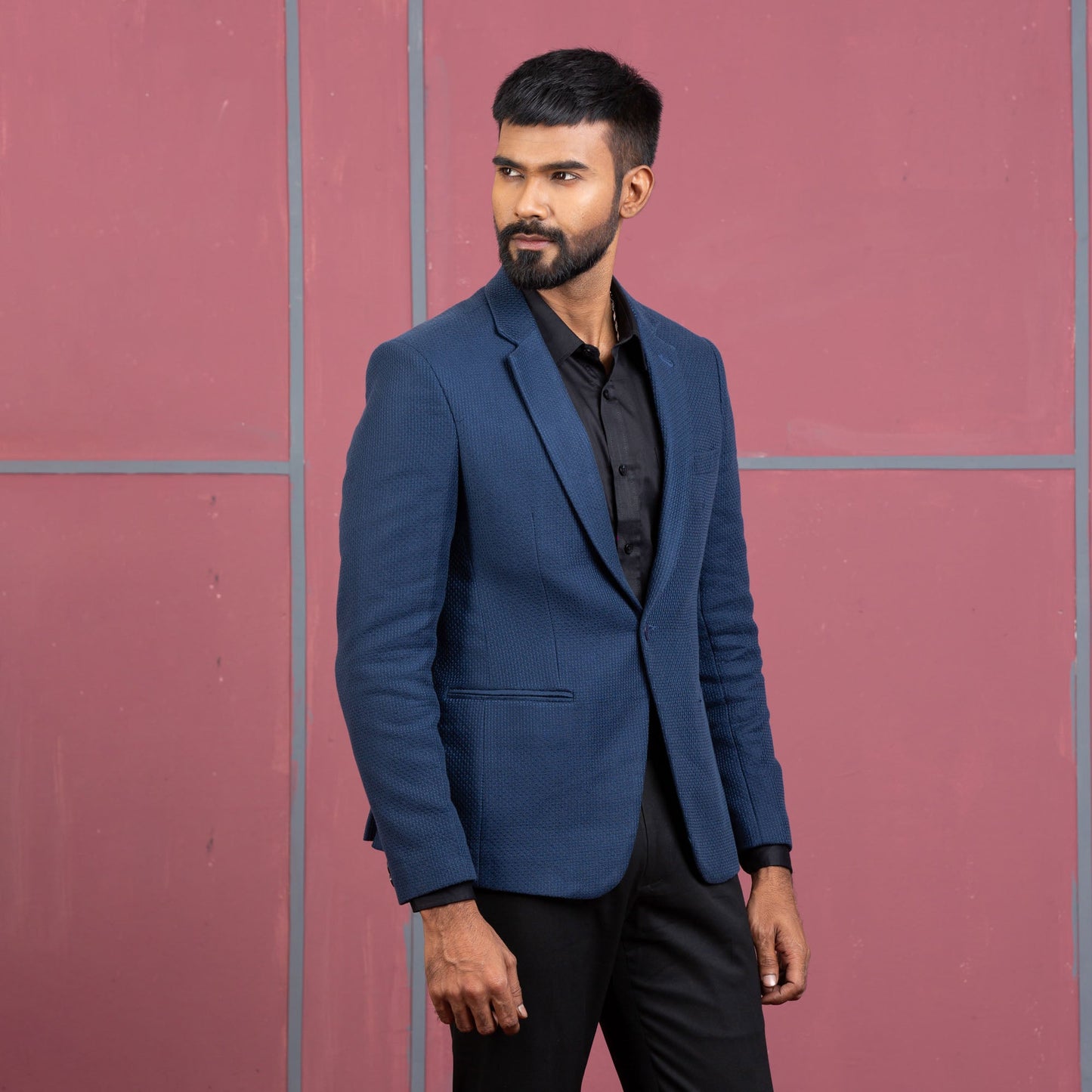 Mens Blazer- Deep Blue