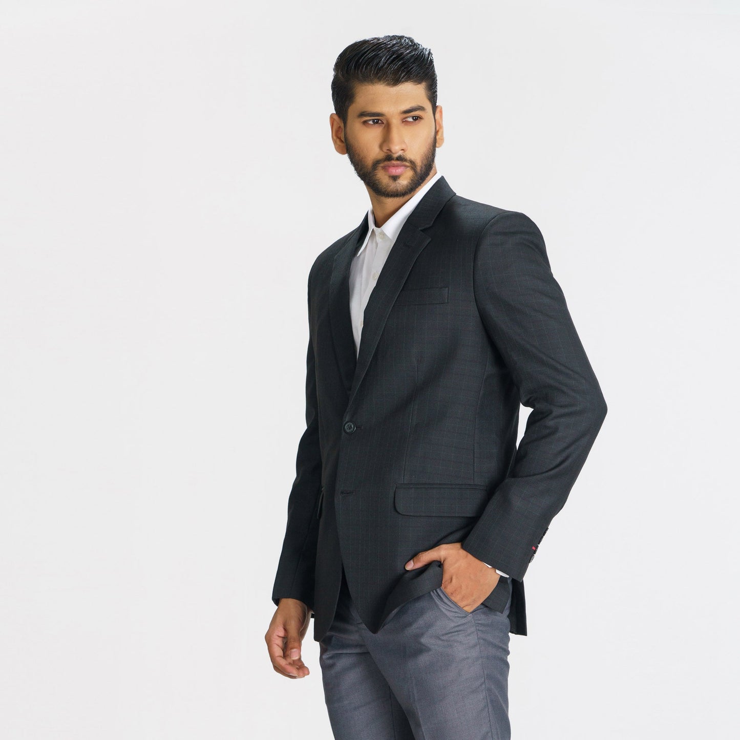 Men's Black Casual Blazer