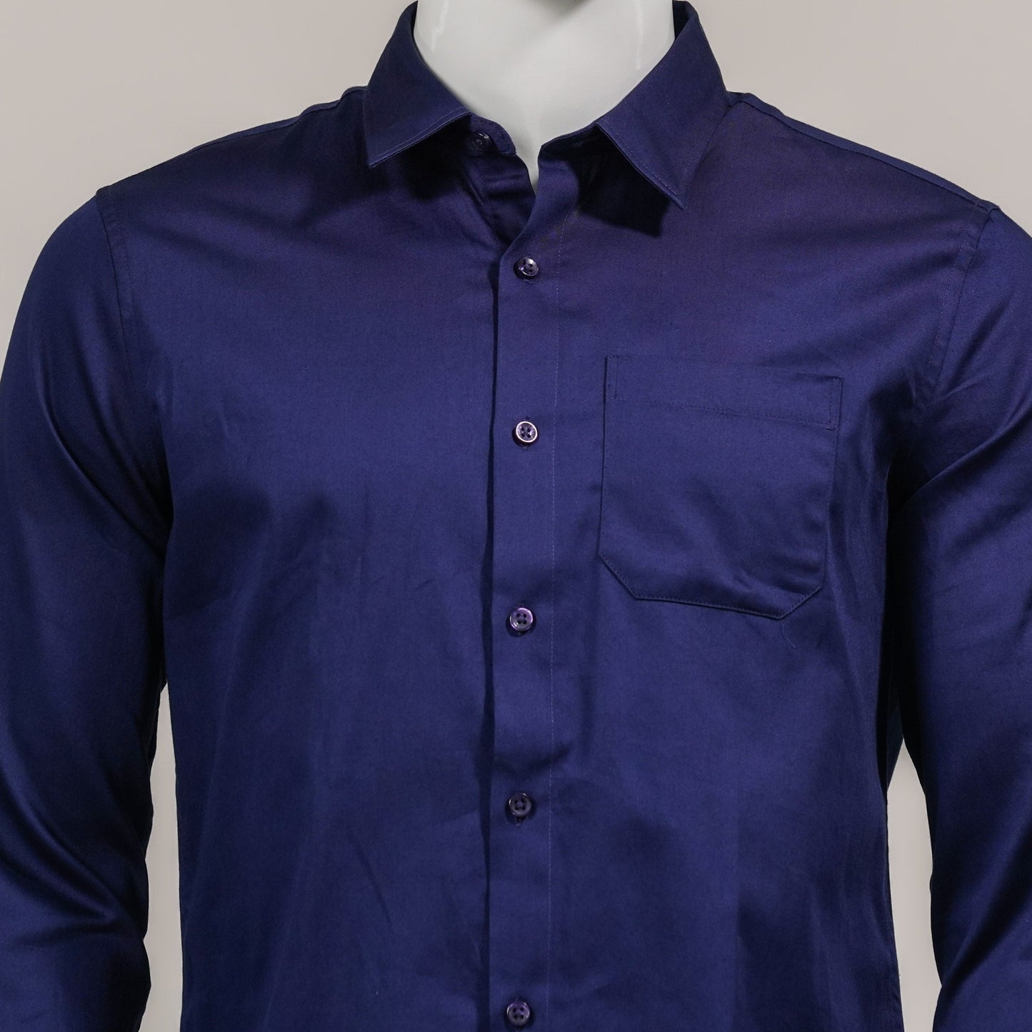 Mens Blue Formal Shirt