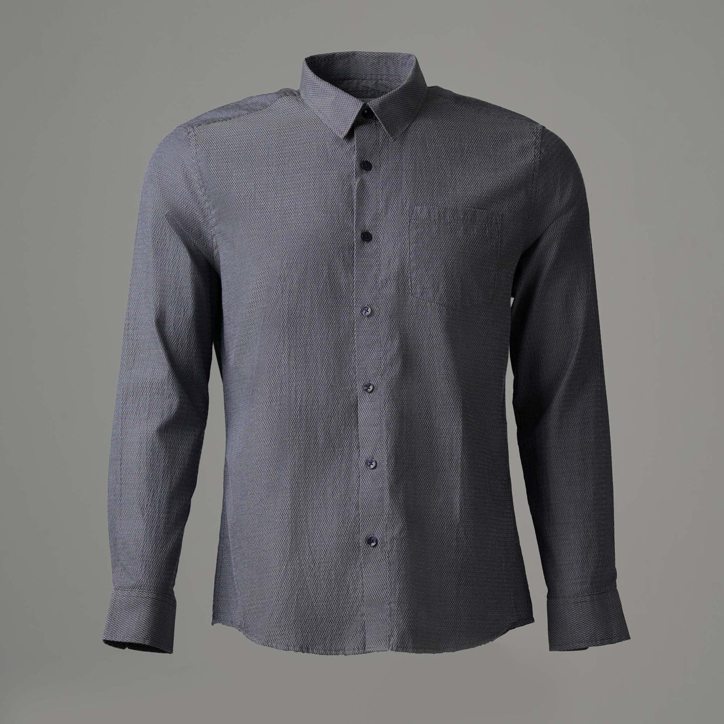 Mens Blue Formal Shirt