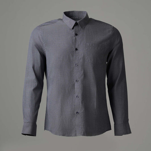 Mens Blue Formal Shirt