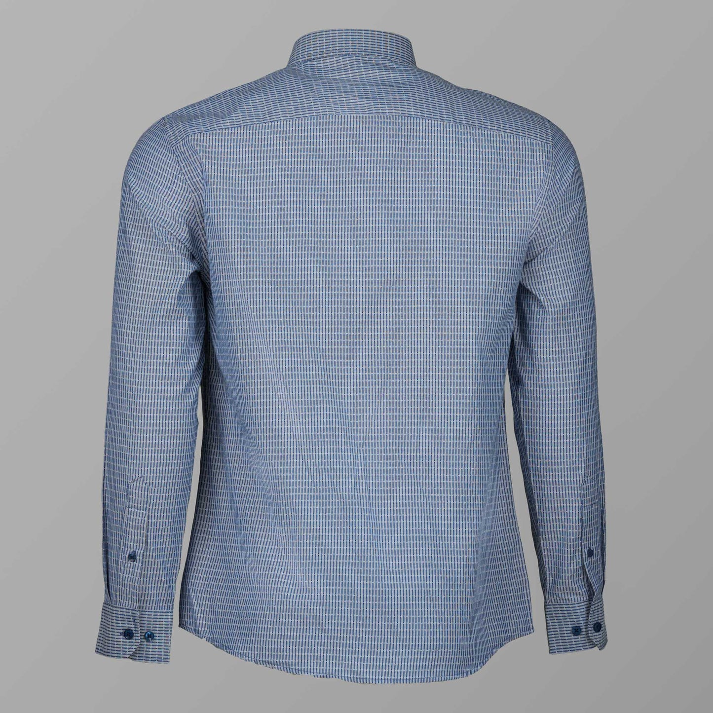 Mens Deep Blue Stripe Shirt