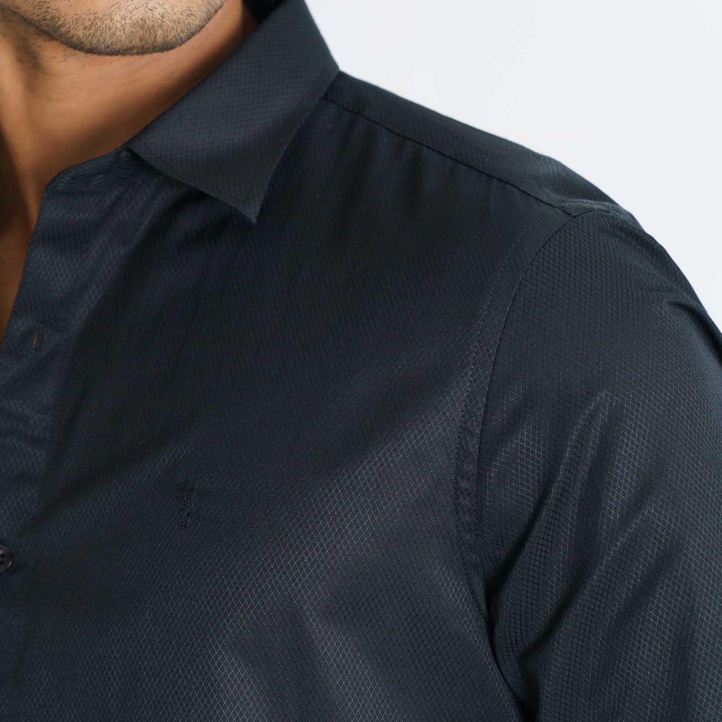 Mens Black Formal Shirt