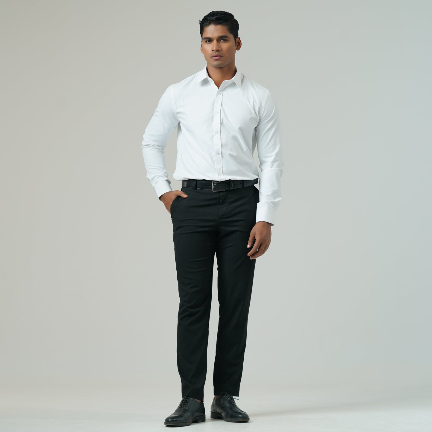 Mens White Formal Shirt
