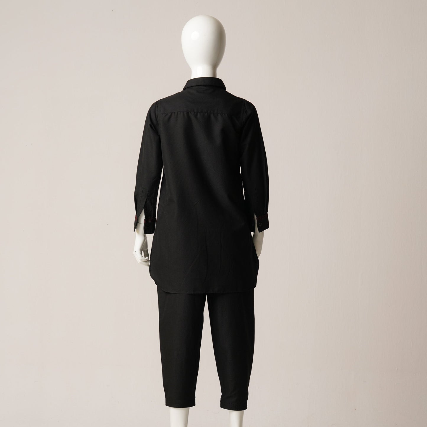 BOYS EMBROIDERY KABLI-BLACK