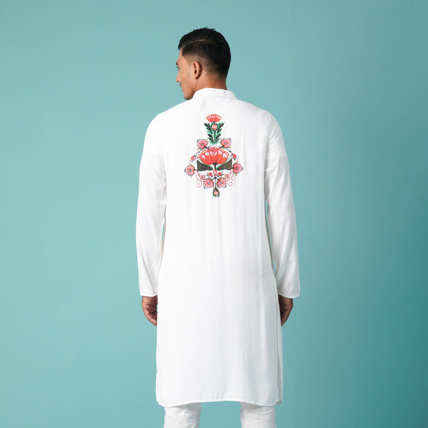 MENS PANJABI-WHITE 1