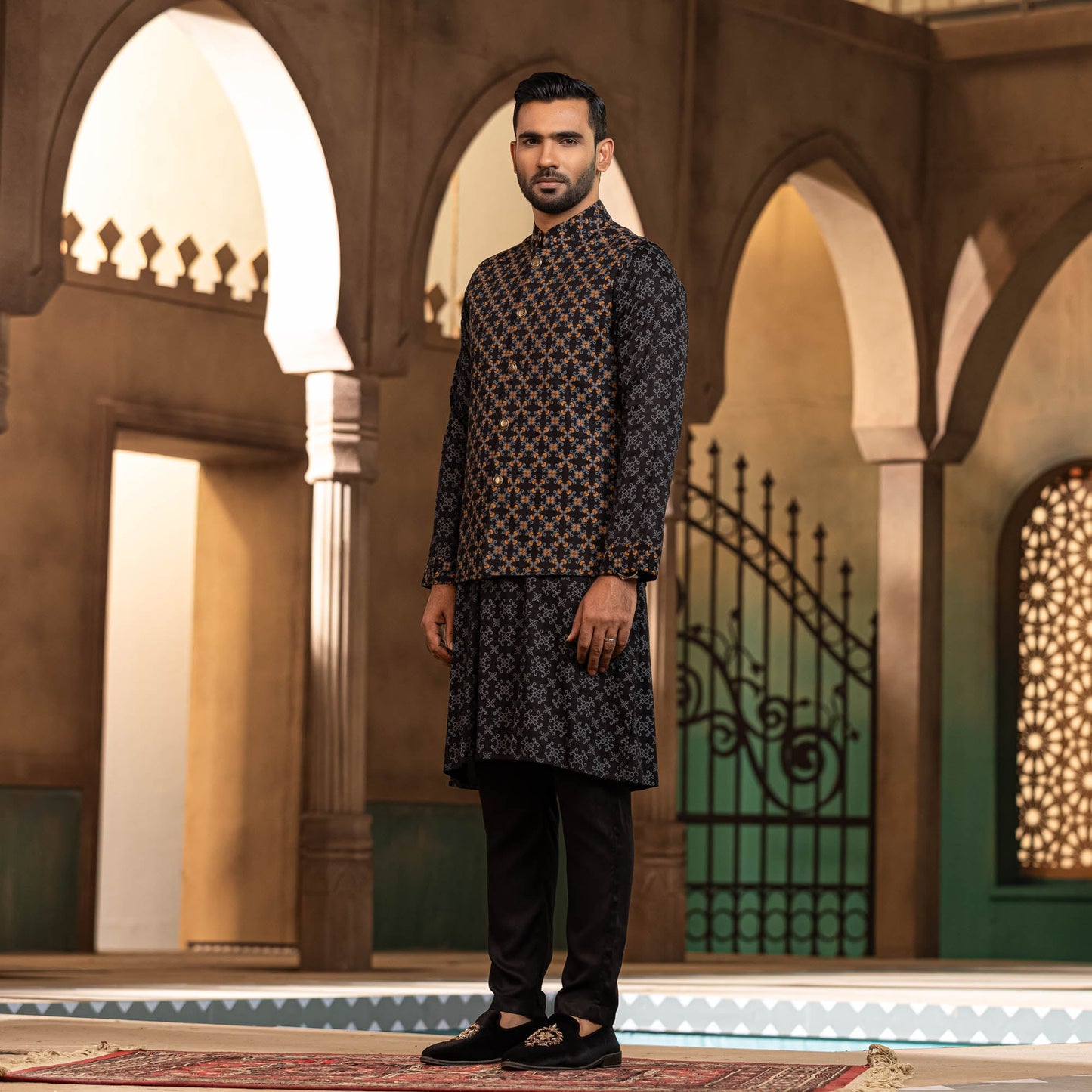 Men's Black 3-Piece Set
