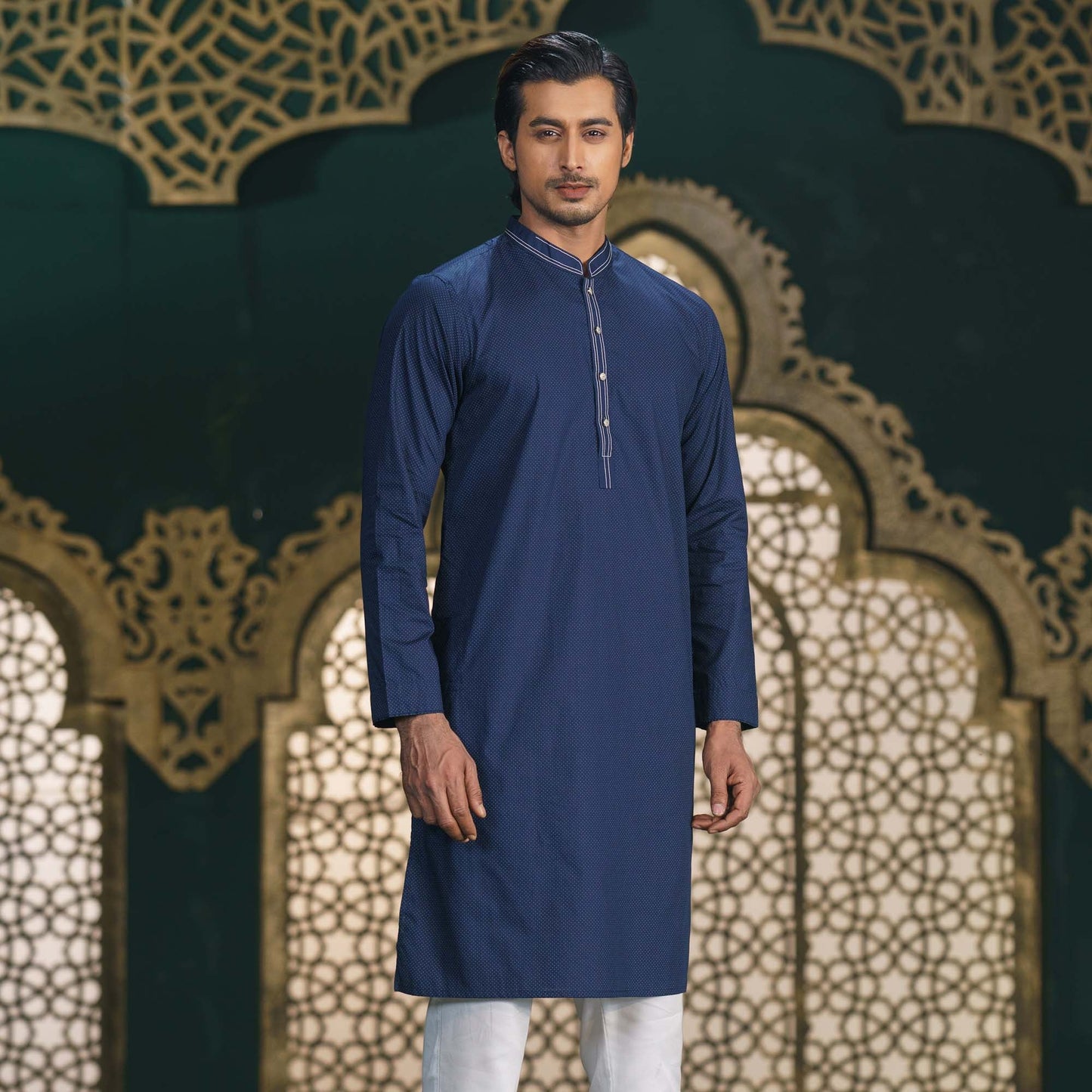 Men’s Navy Basic Panjabi