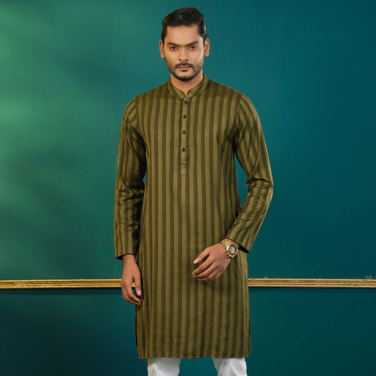 Mens Green Panjabi