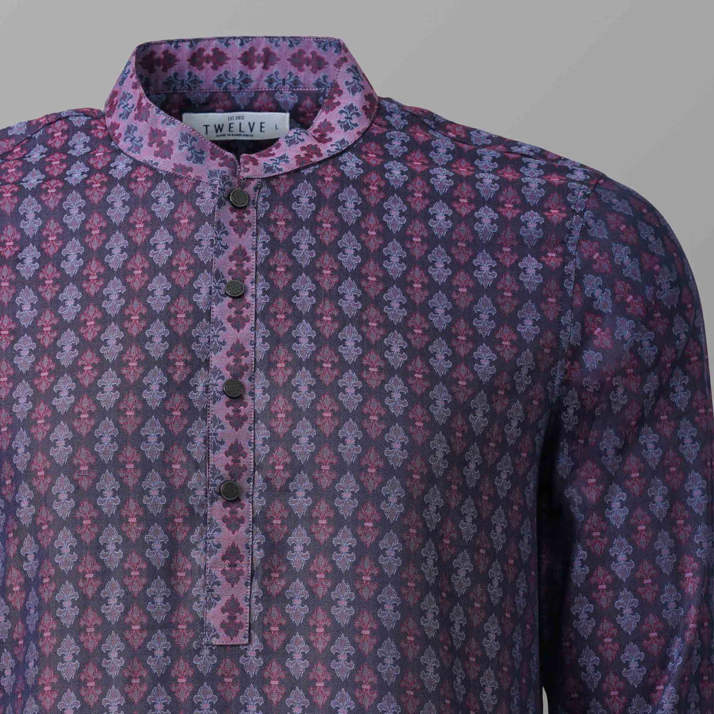 Mens Maroon Panjabi
