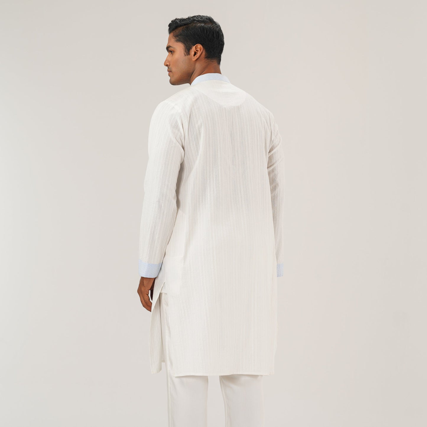 Mens White Panjabi