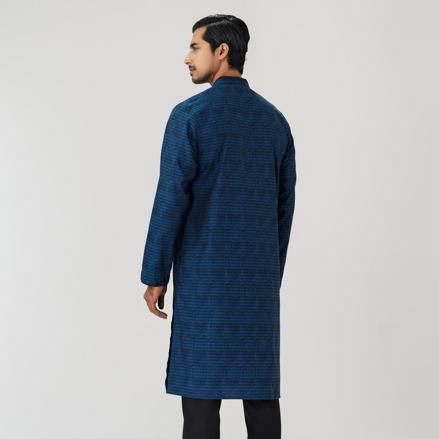 Mens Blue Panjabi