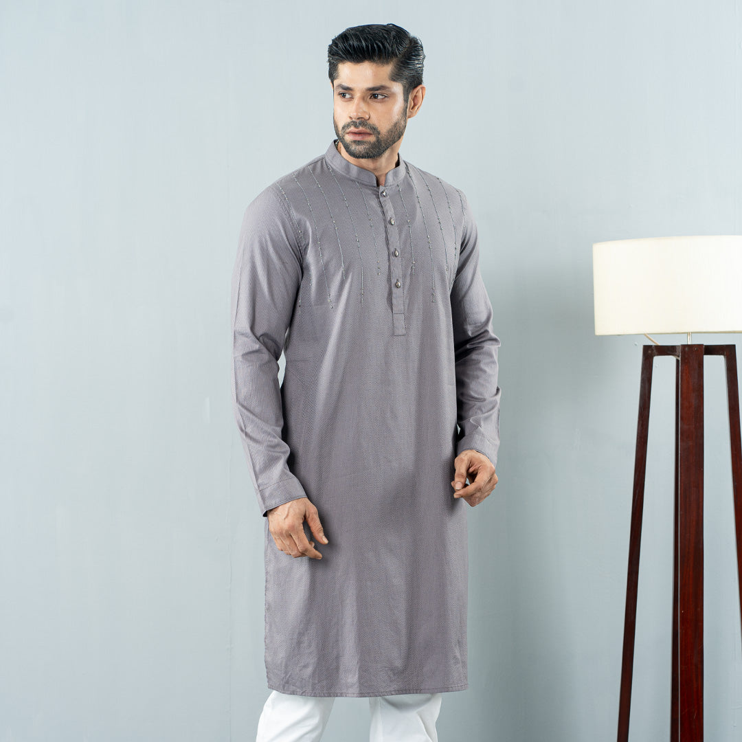 Mens Ash Panjabi