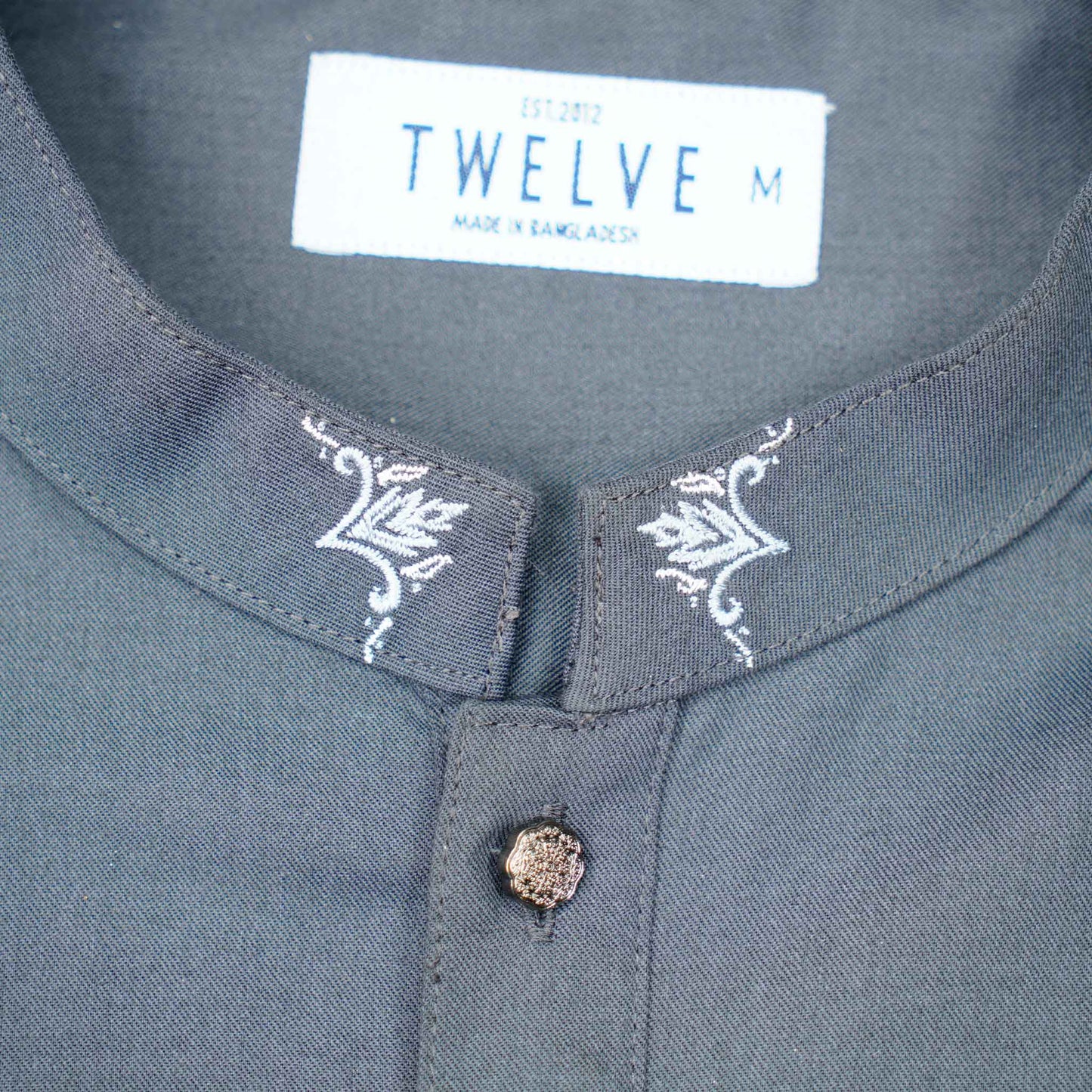 MENS PREMIUM PANJABI- IRON GRAY