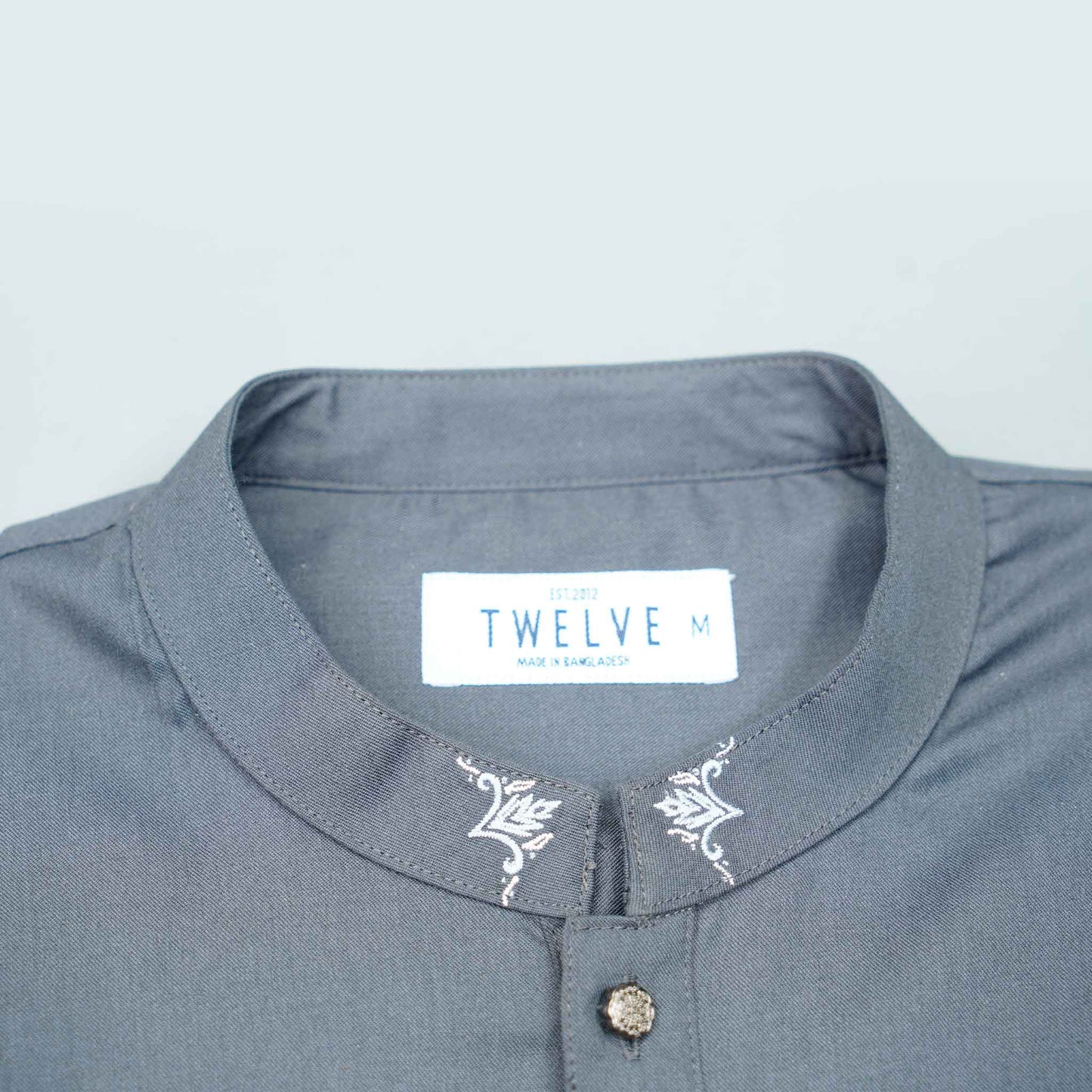 MENS PREMIUM PANJABI- IRON GRAY