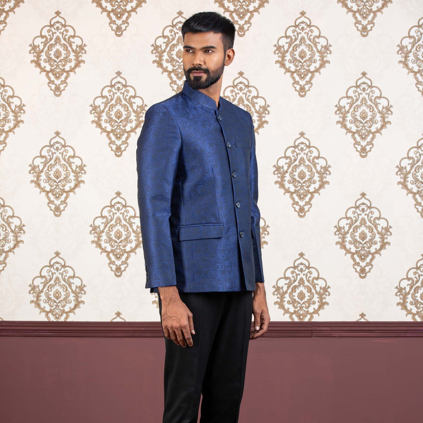 MENS PRINCE COAT- NAVY