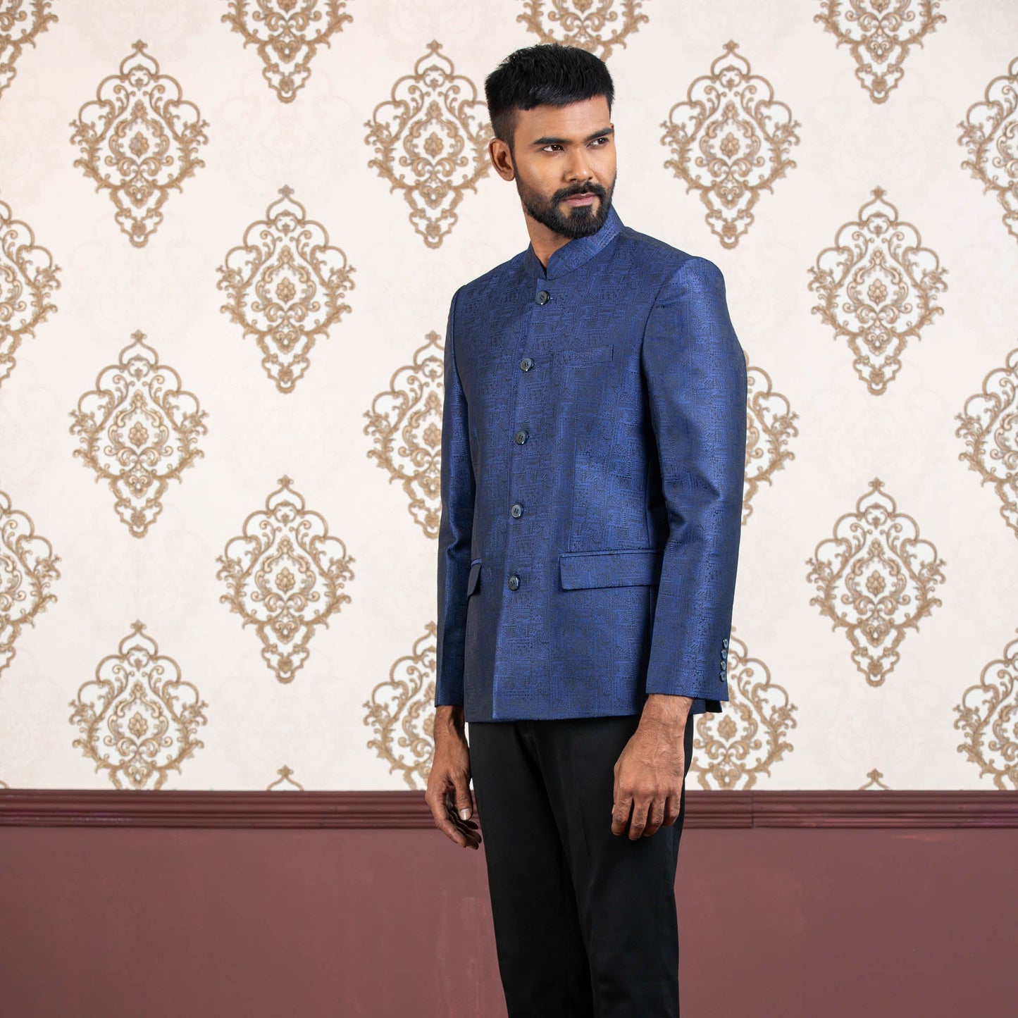 MENS PRINCE COAT- NAVY
