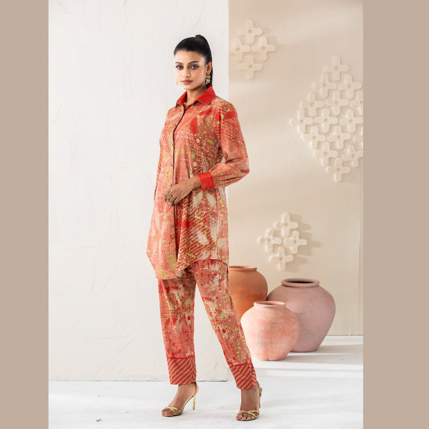 Ethnic Printed Co-ord Set
