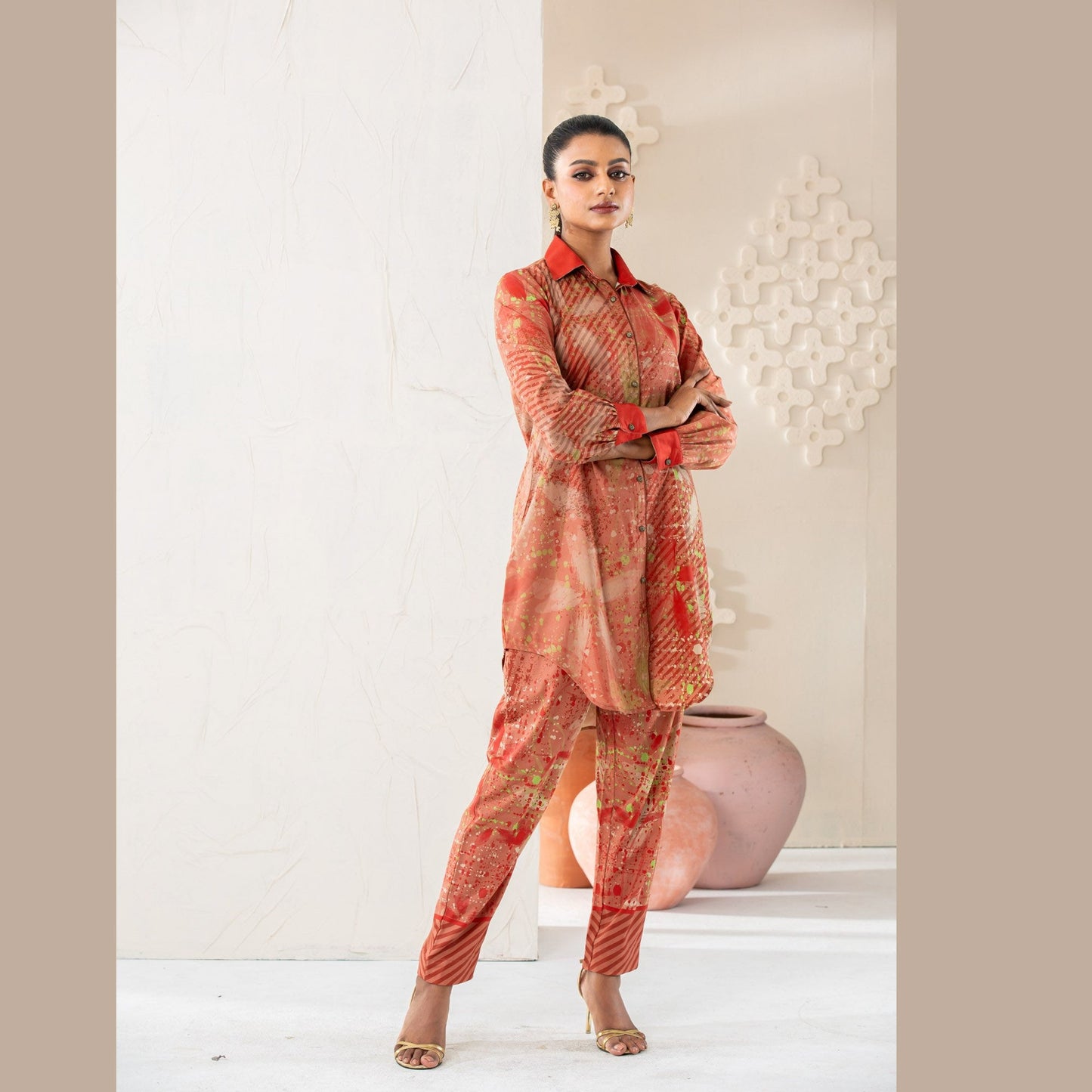 Ethnic Printed Co-ord Set