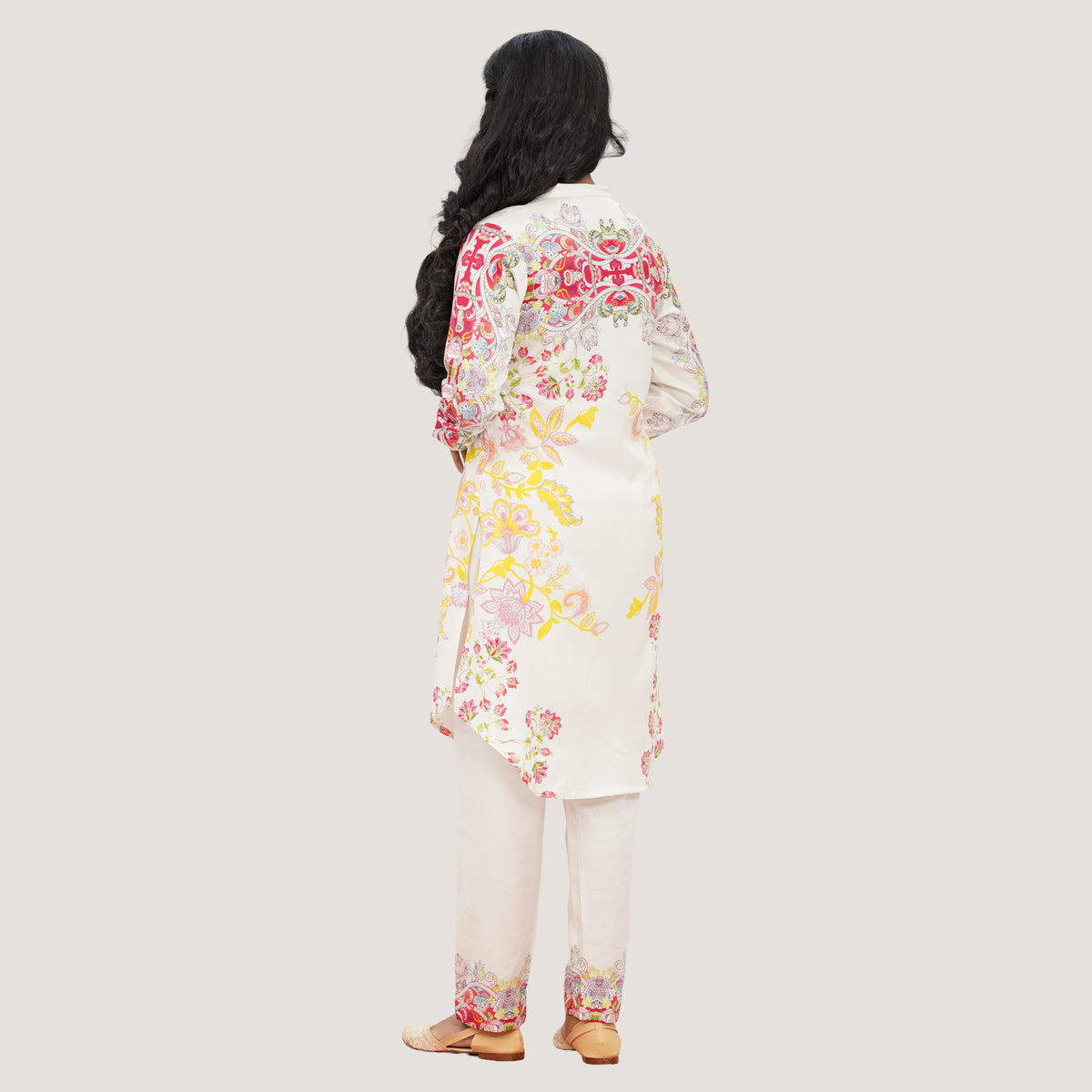 Womens White 2-Piece Set