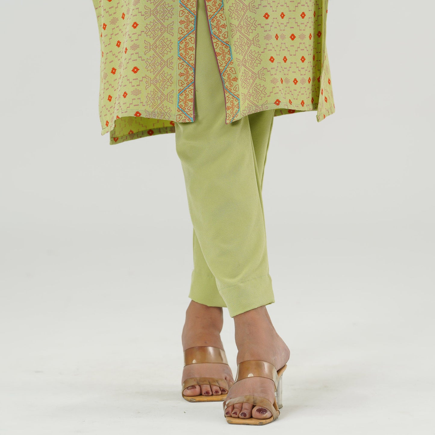 Womens Lime Green Three Piece Set