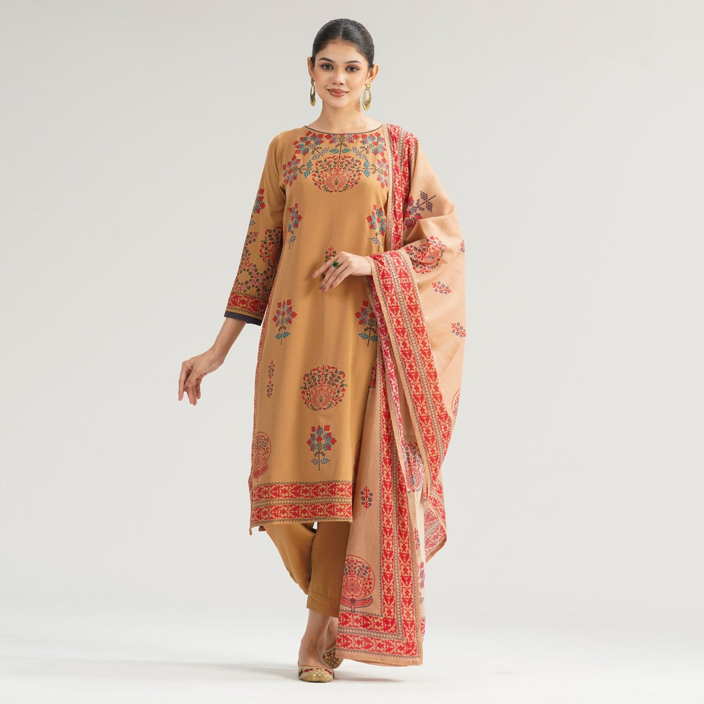 Womens Biscuit Three Piece Set