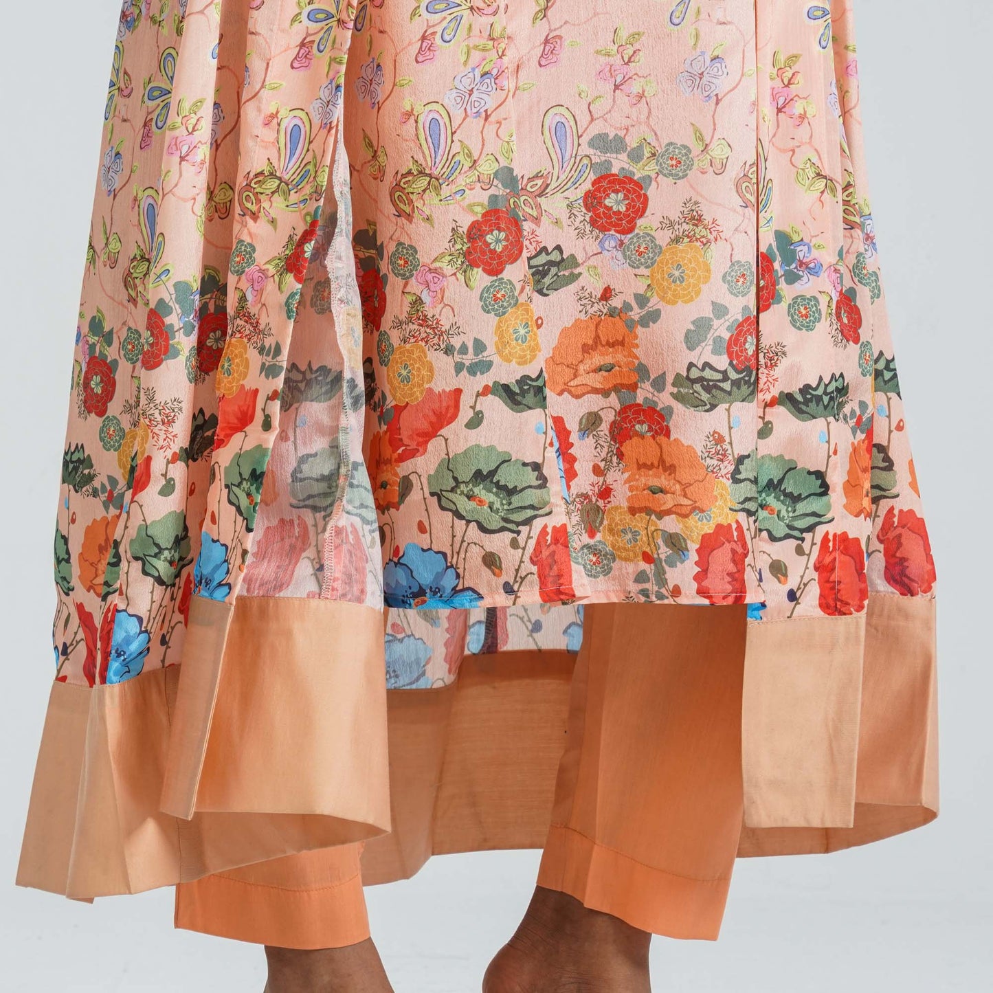 Women Silk Georgette Three Piece Set