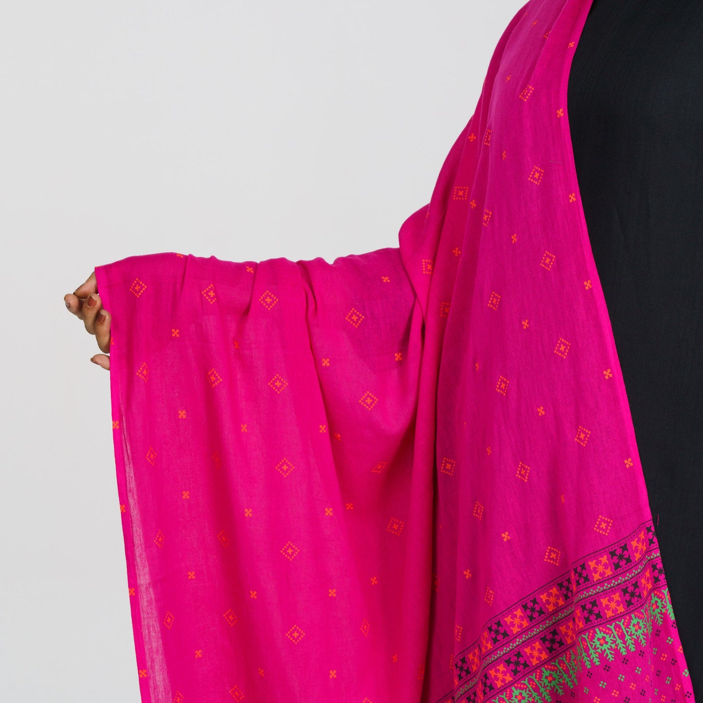 Womens Ethnic Magenta Orna