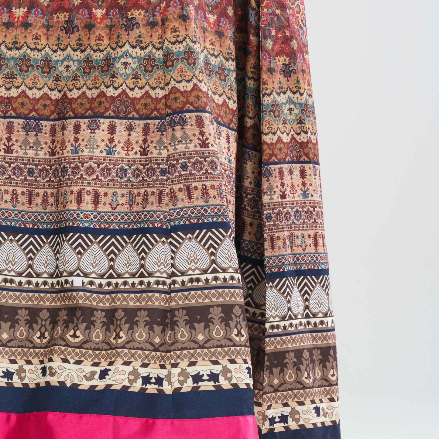 Women's Multi-Color Ethnic Gown