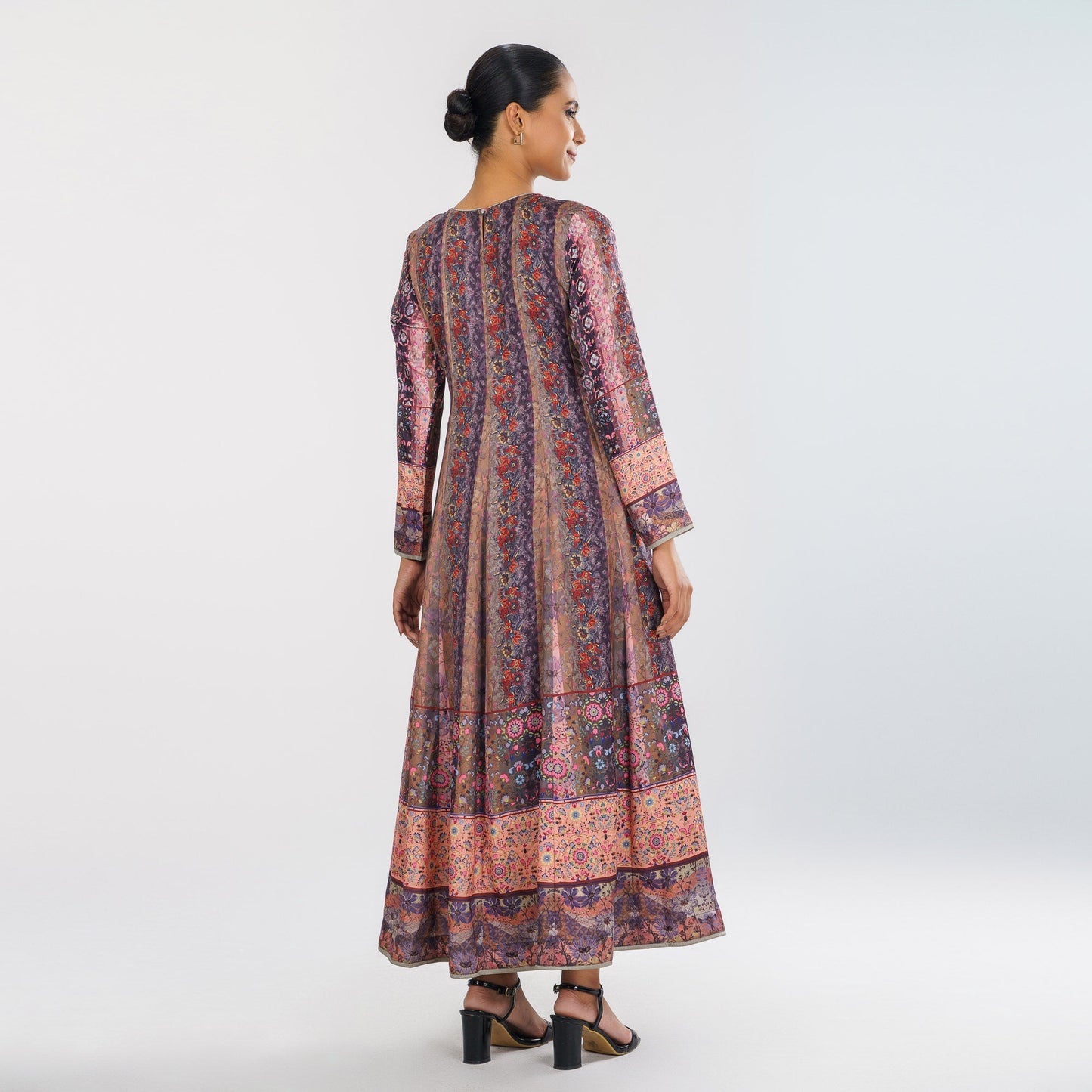 Womens Ethnic Gown Multi Color