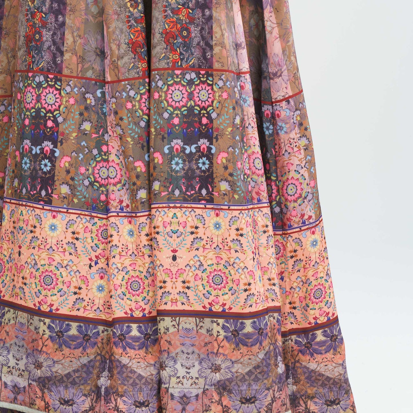 Womens Ethnic Gown Multi Color