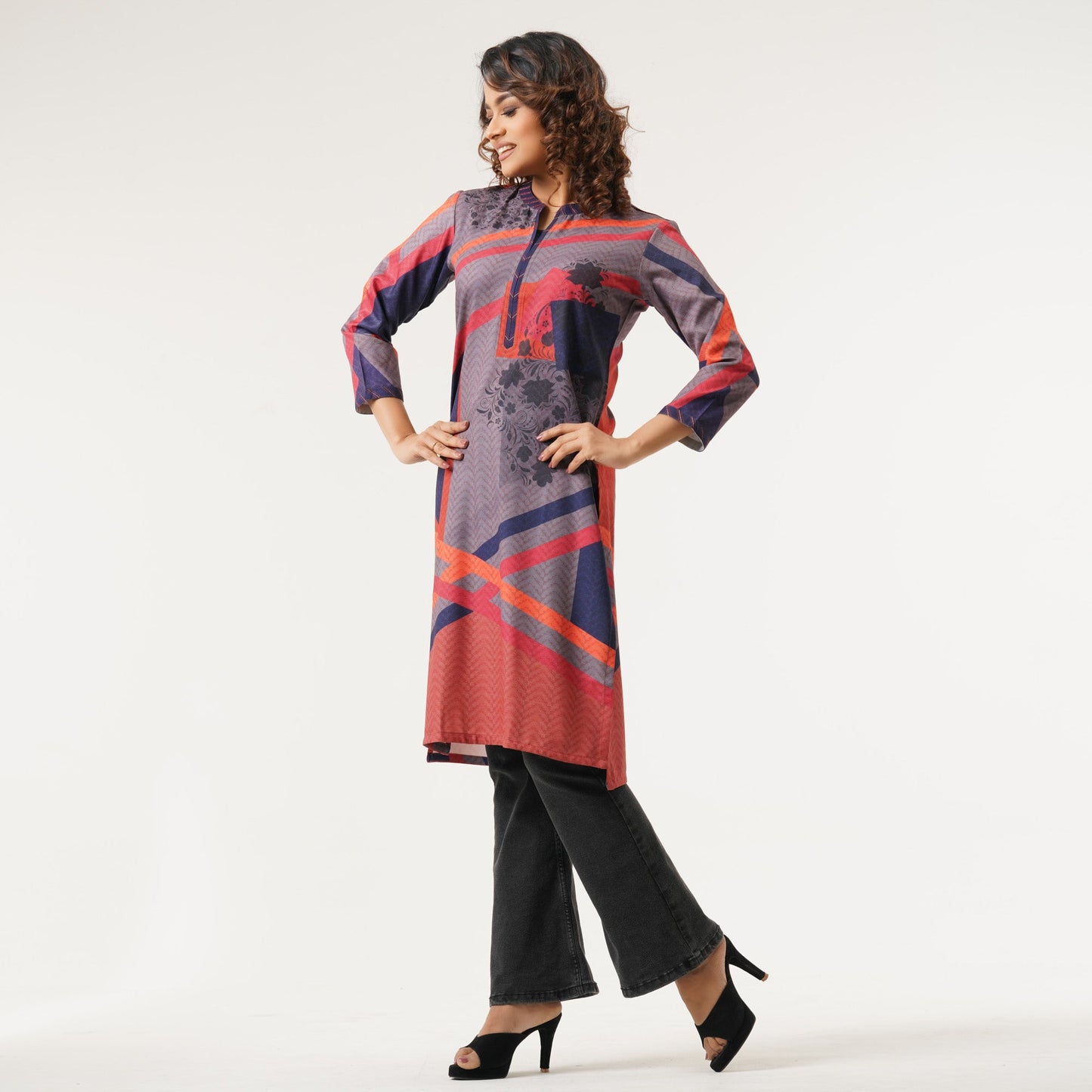 Womens Multi Color Kurti
