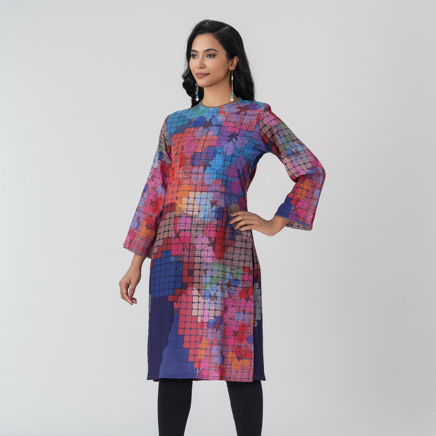 Womens Multi Color Kurti