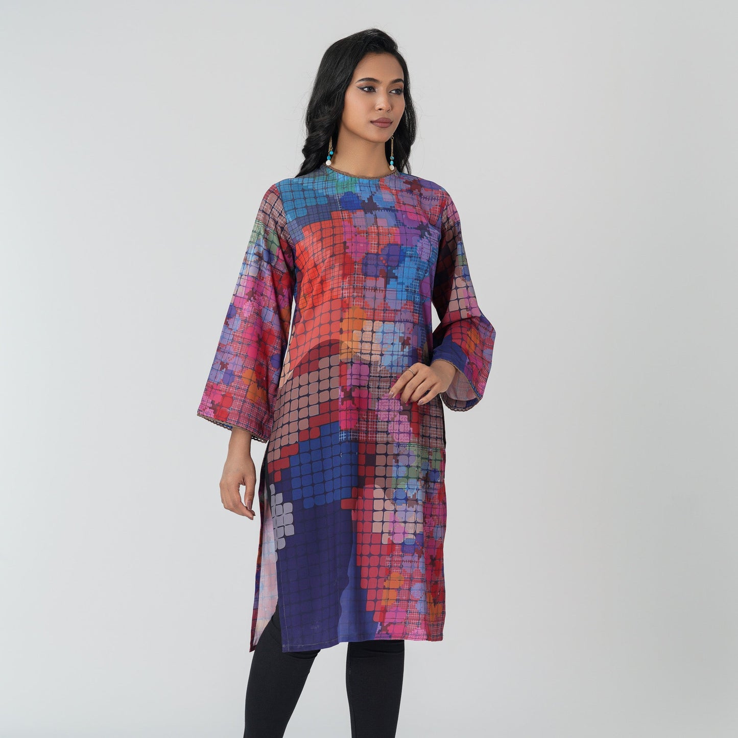 Womens Multi Color Kurti