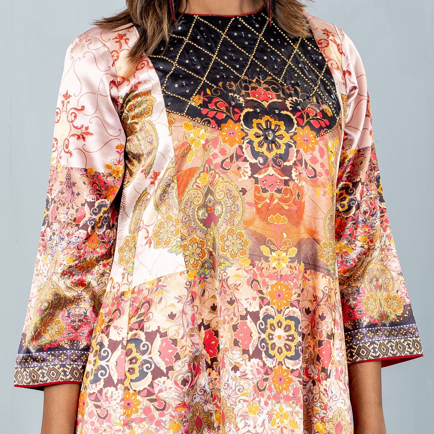 Ladies Kurti- Multi Color