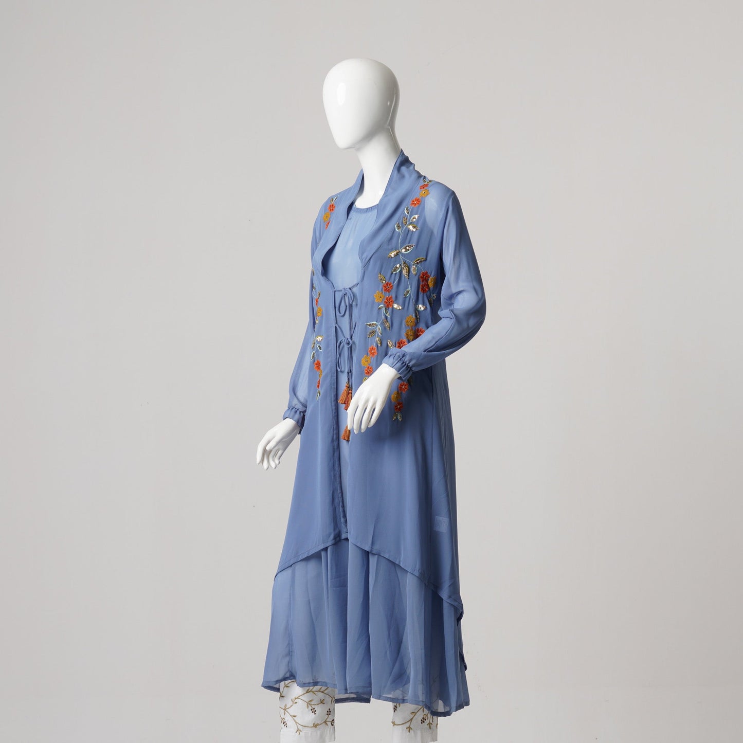 LADIES KURTI-SKY BLUE
