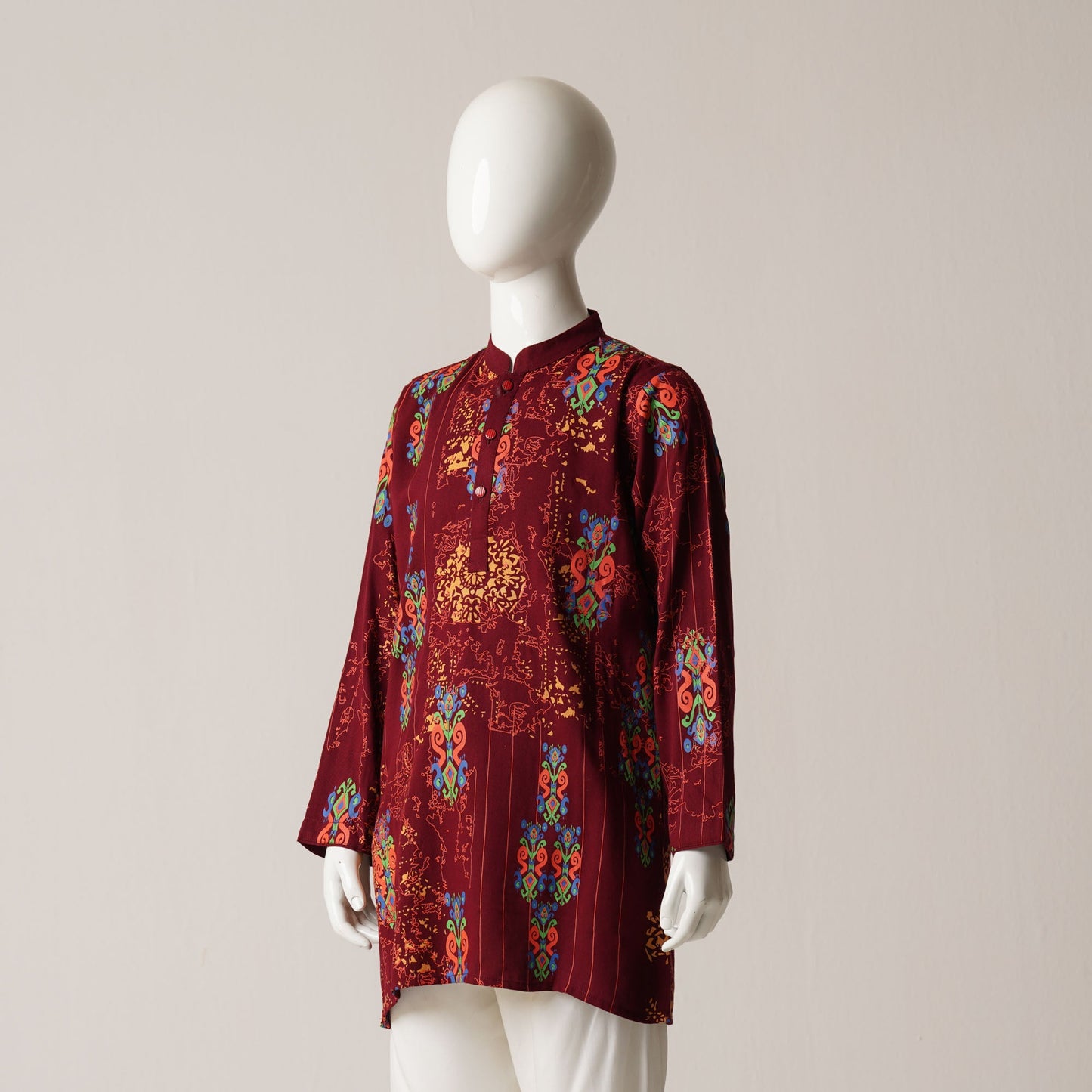 Boys Panjabi-Maroon