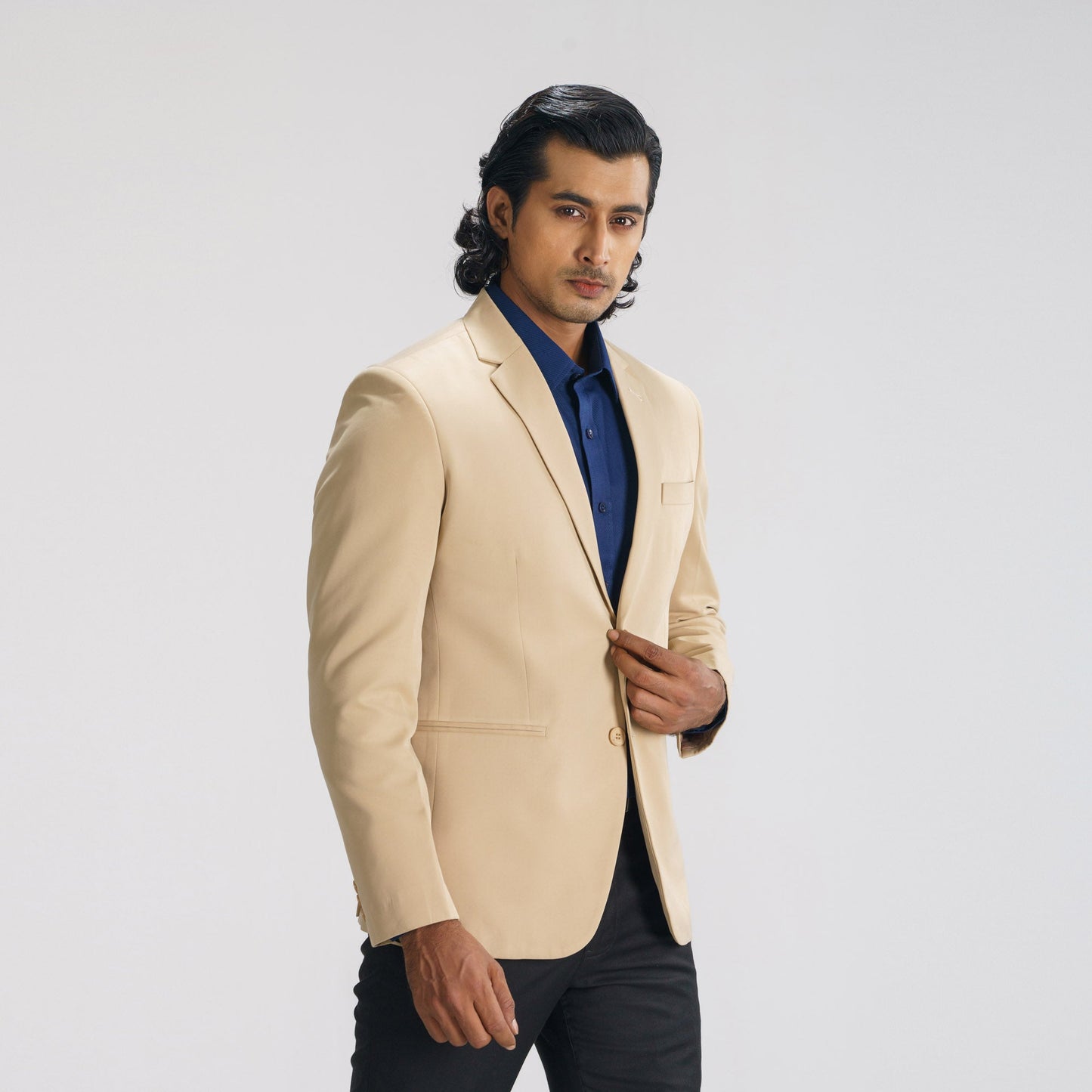 Men's Burly Wood Blazer