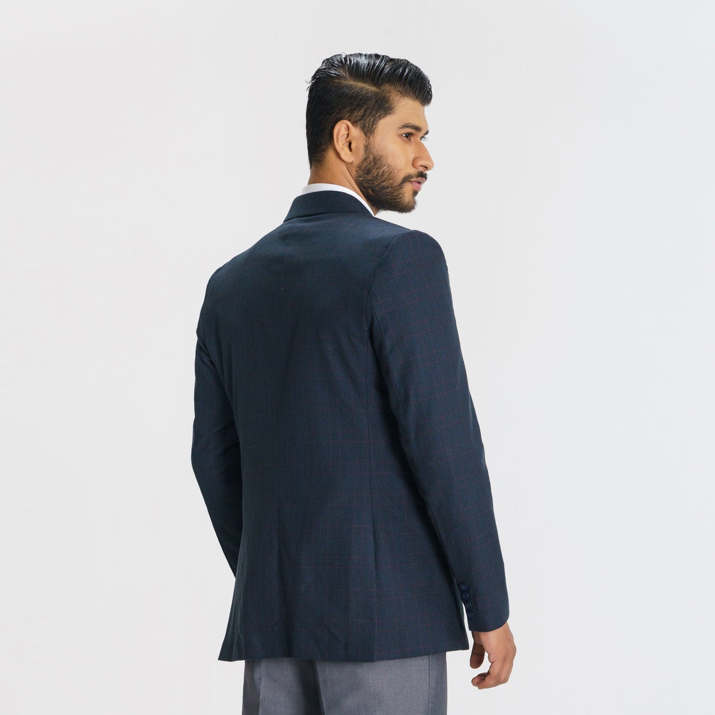 Men's Navy Slim Fit Blazer