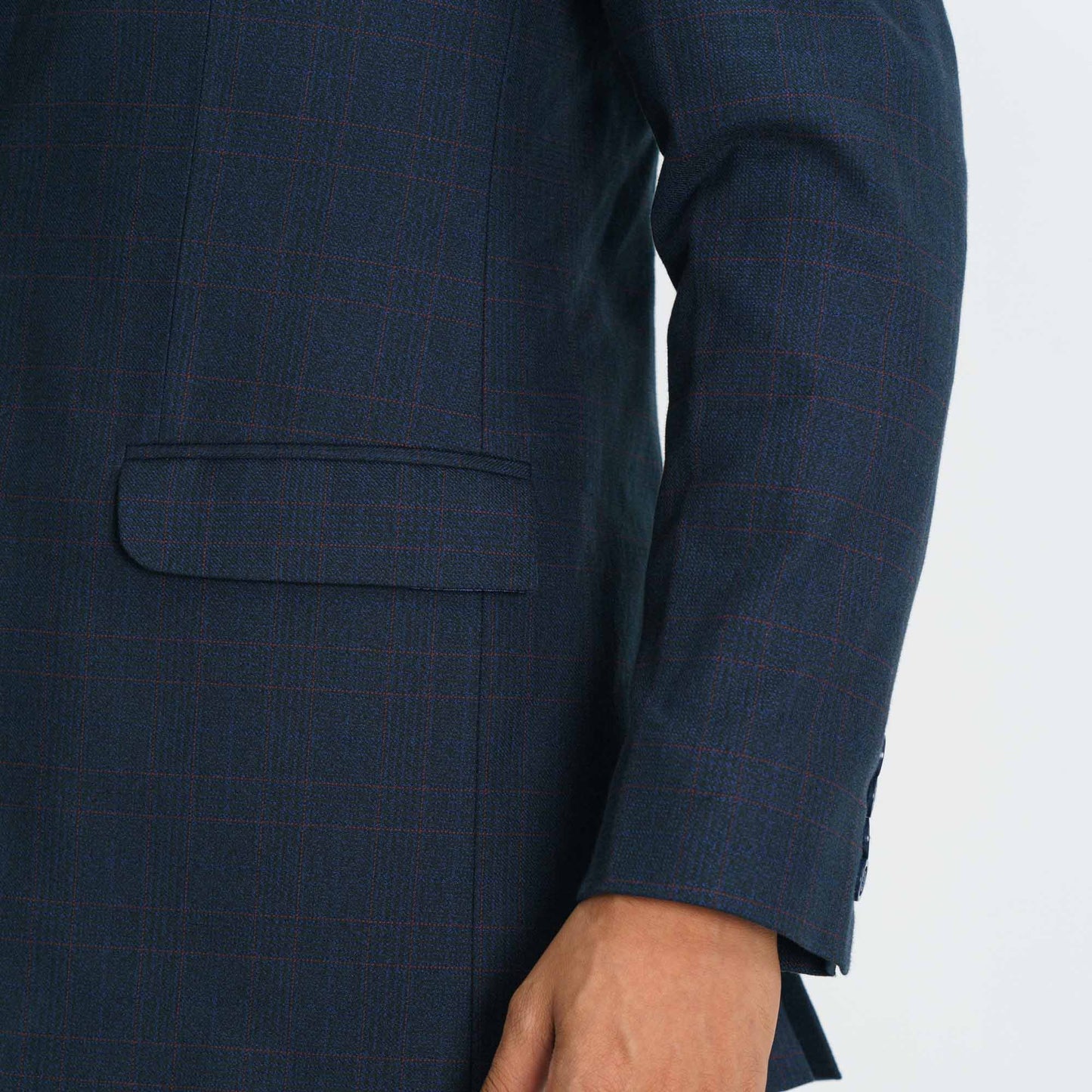 Men's Navy Slim Fit Blazer