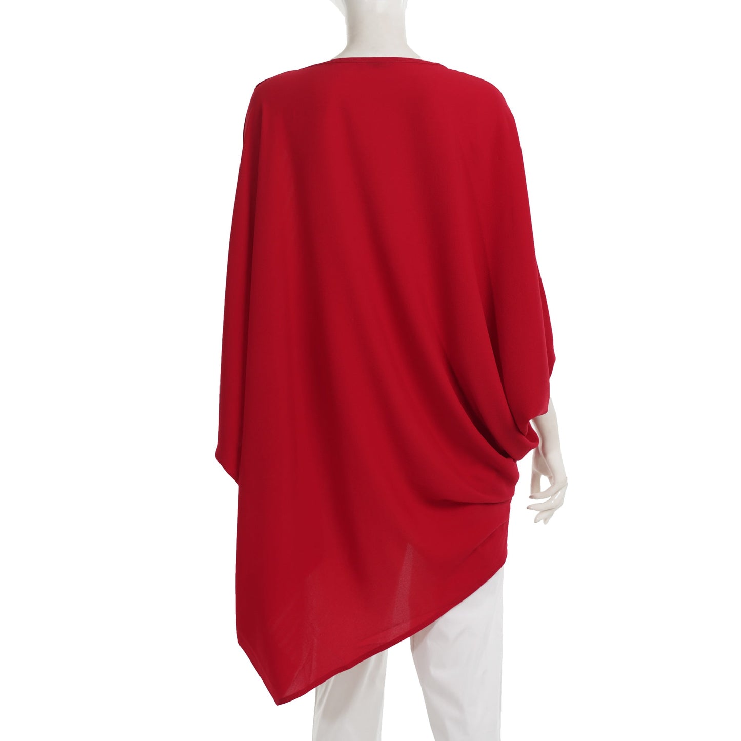 Womens Red Boxy Top