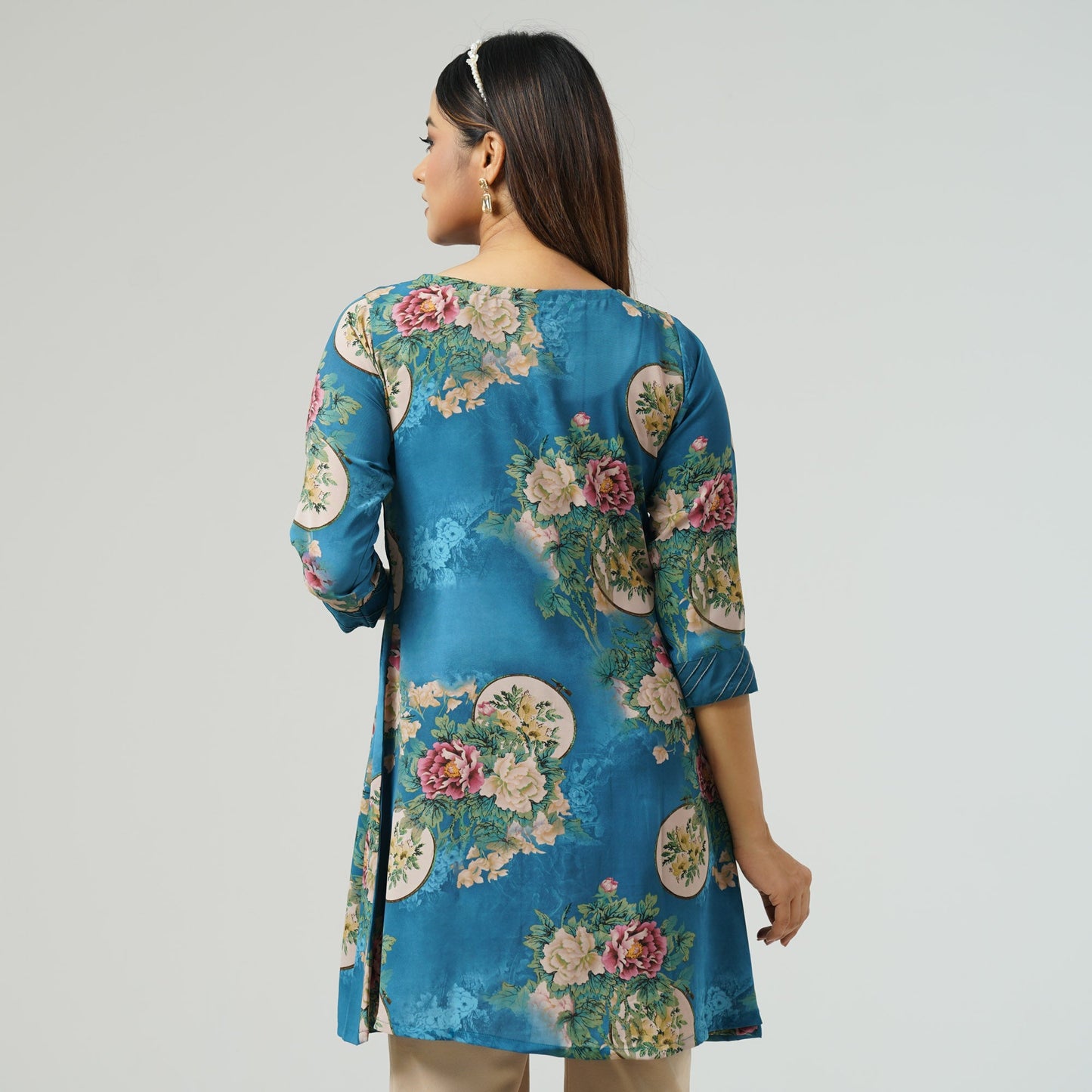 Womens Blue Kurti