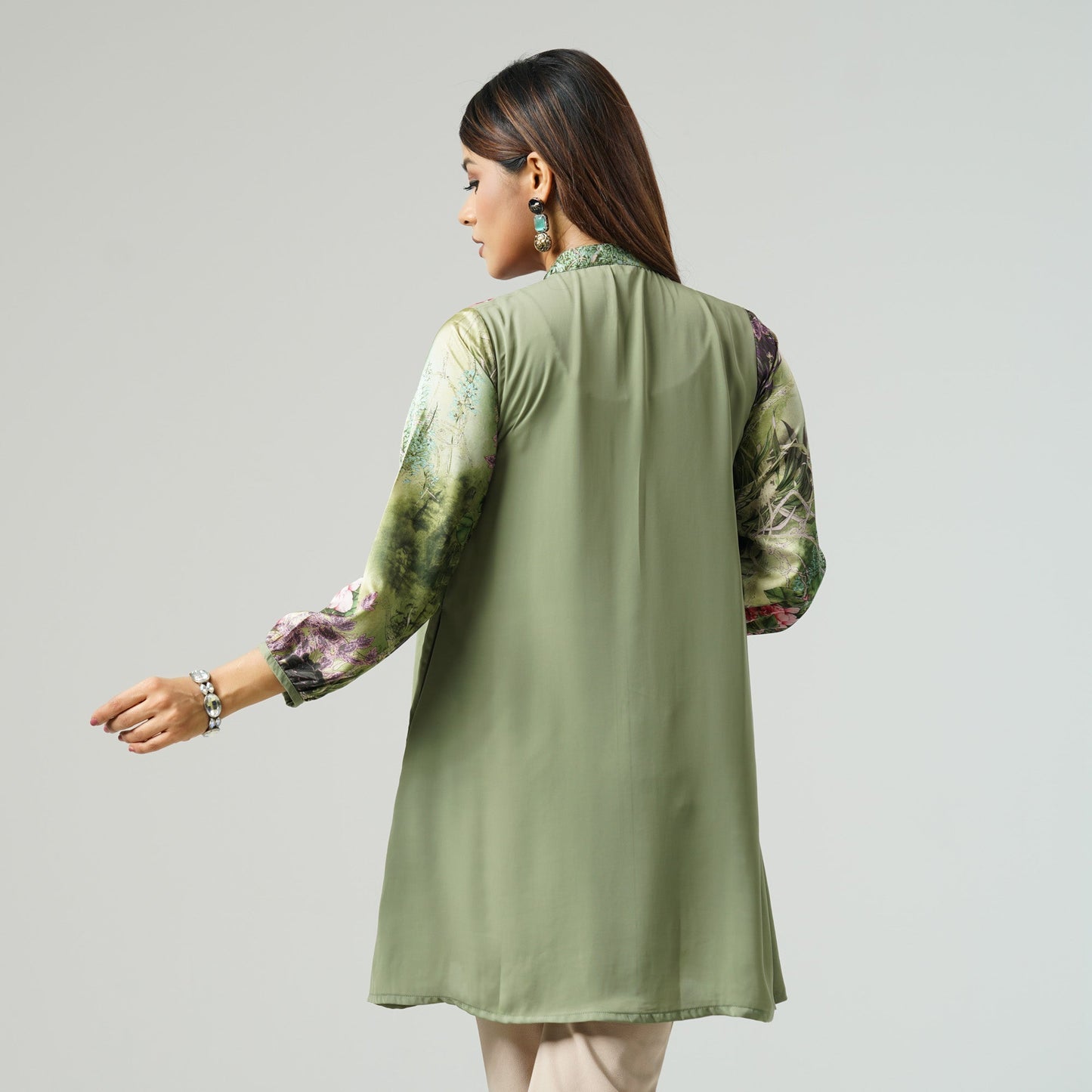 Womens Green Kurti