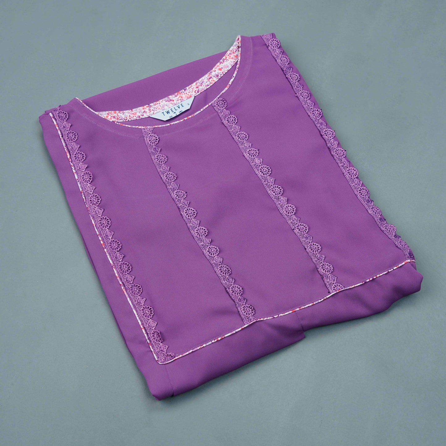 LADIES KURTI- PURPLE